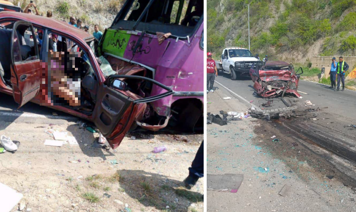 Aparatoso accidente en La Guaira deja dos muertos