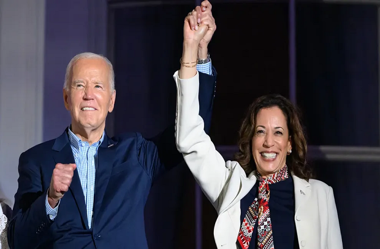 Biden endosa su apoyo a Kamala Harris como candidata demócrata a las elecciones