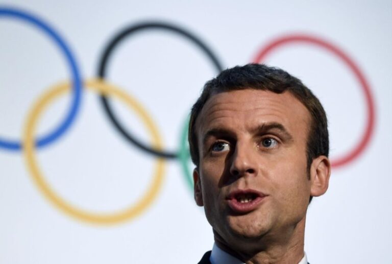 Macron dice que Francia está “lista” para acoger los Juegos de París-2024