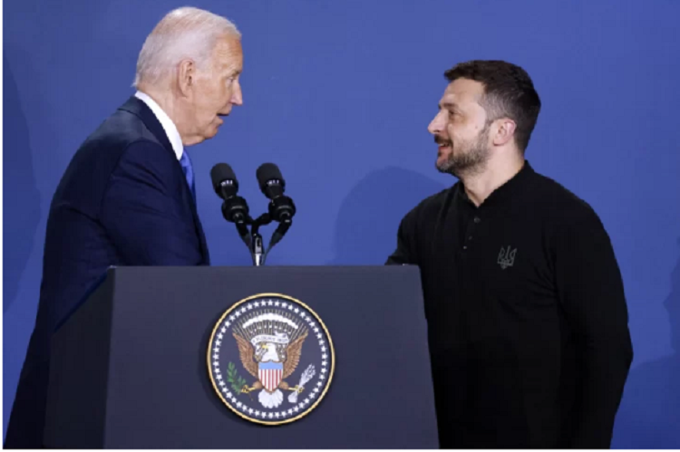 Joe Biden se confunde y llama ‘Putin’ al presidente de Ucrania (VÍDEO)