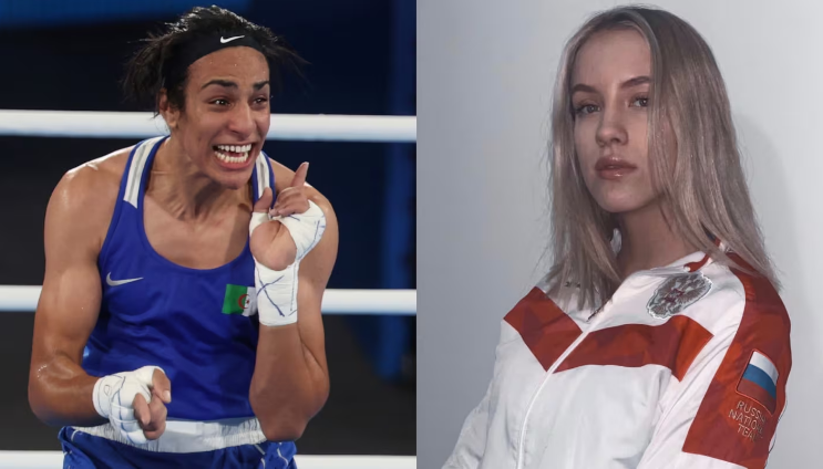 Boxeadora rusa desafíó a Imane Khelif : estoy lista para volver a mandarte a la lona