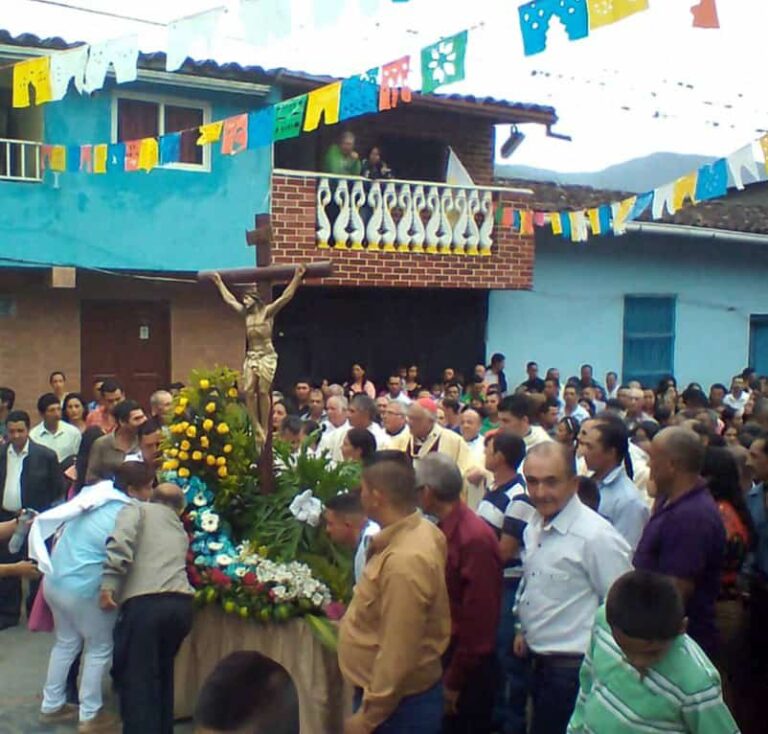 Hoy es la Fiesta del Santo Cristo de Aricagua, Mérida