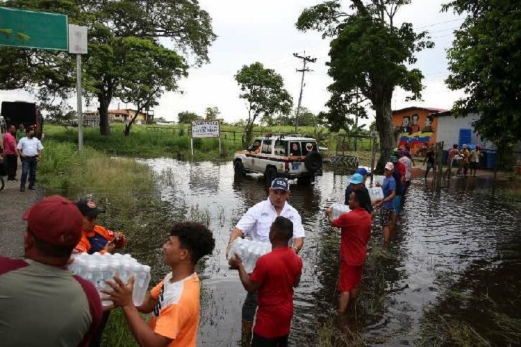 Más de 400 familias afectadas en Monagas por las lluvias