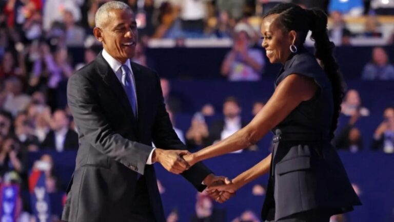 Barack y Michelle Obama dan espaldarazo a Kamala Harris