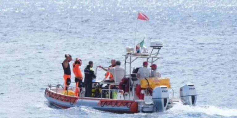 Recuperan dos cadáveres del yate naufragado frente a Sicilia