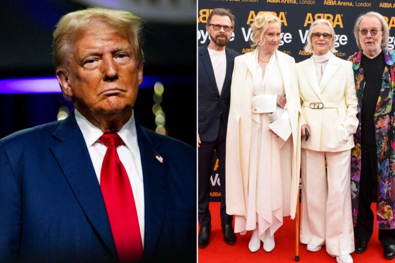 ABBA exigió a Donald Trump dejar de usar su música en mítines de campaña