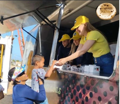 Repartirán 300 arepas en el sector Industrial de Punto Fijo