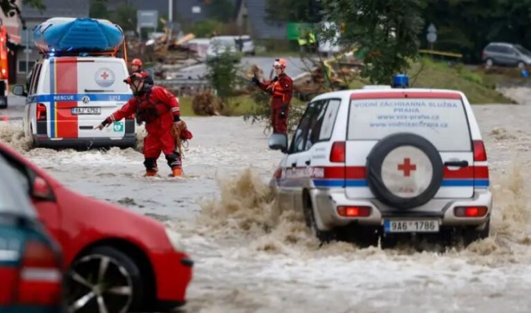 Un muerto y siete desaparecidos en República Checa por la tormenta Boris