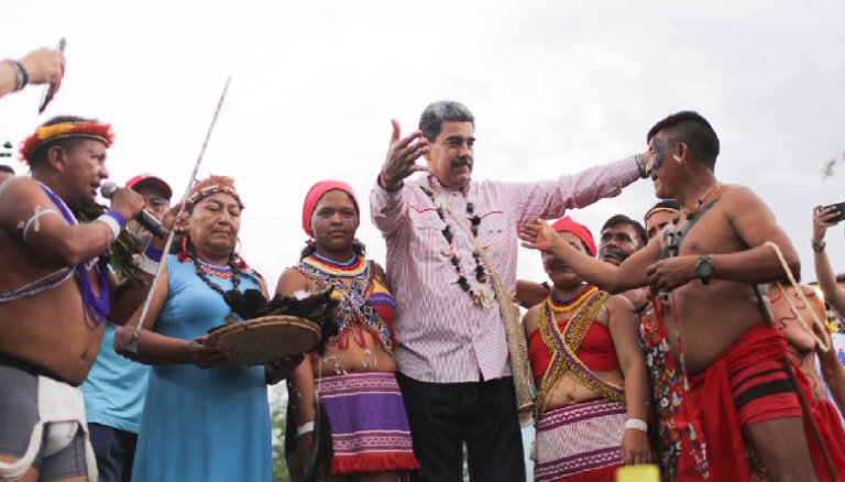 Maduro: La Revolución Bolivariana llegó para reivindicar a los pueblos originarios