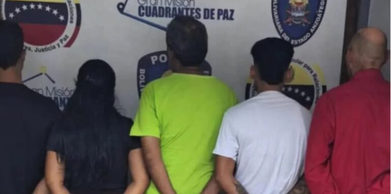 Cinco detenidos por prostitución forzada en Puerto La Cruz