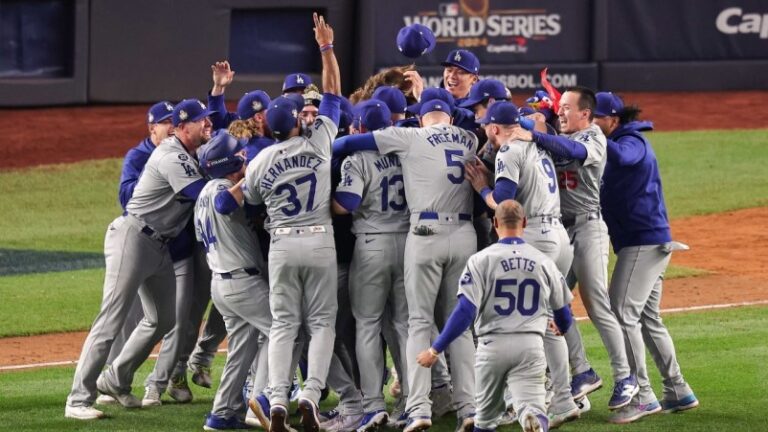 Los Dodgers conquistan su octava Serie Mundial