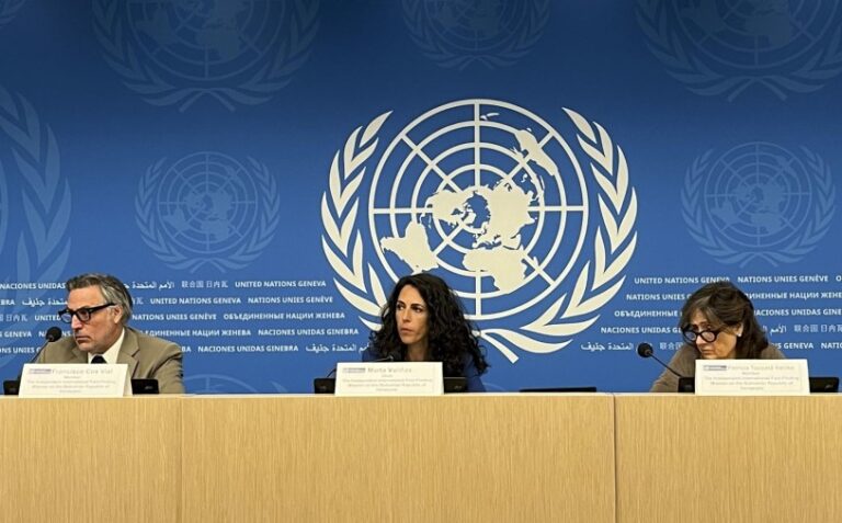 Misión de la ONU afirma que en elecciones venezolanas se cometieron crímenes se lesa humanidad