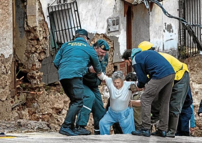 Temporal deja numerosos muertos en España