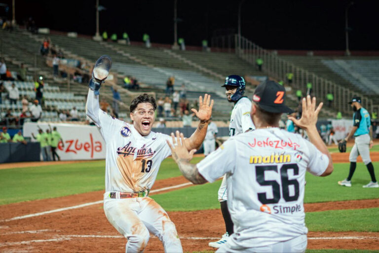 Las Águilas del Zulia vence a Bravos de Margarita con 2-1