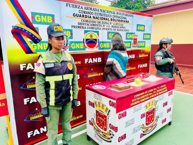 Abuela de 63 años detenida por posesión de marihuana y cocaína en el Zulia