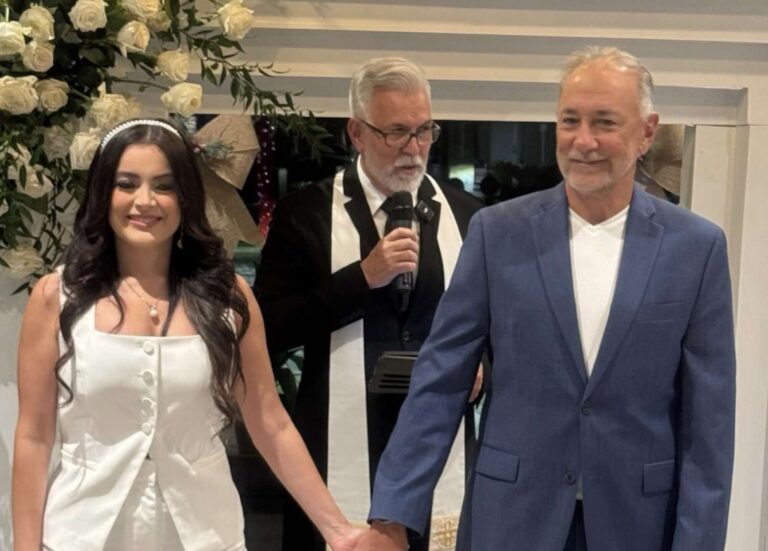 La venezolana Daniella Navarro ya es oficialmente una mujer casada