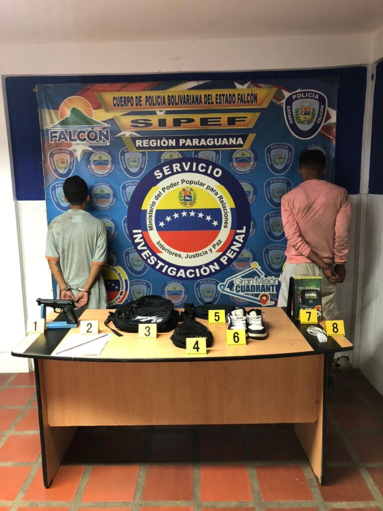 Sipef detuvo a alias «Danielito» y «el Yonki» por asalto residencial en Los Taques