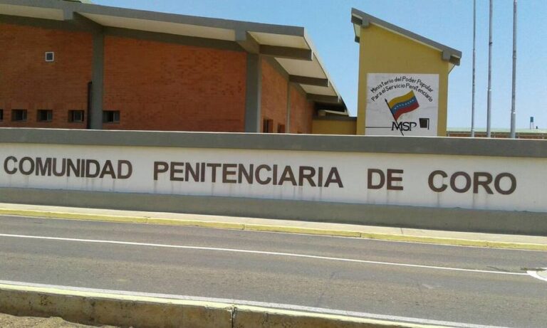 Suspenden las visitas y paquetería en la Comunidad Penitenciaria de Coro