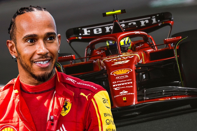 Lewis Hamilton en la Scuderia Ferrari: «Es un escenario de ensueño»