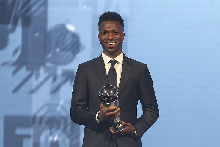 Vinicius Junior ganó el premio The Best al mejor jugador de 2024