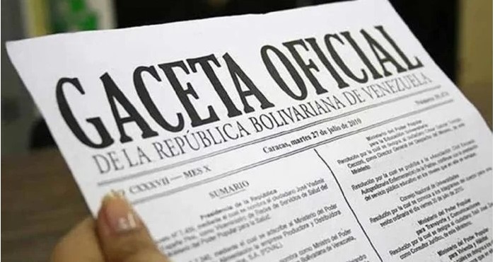 En Gaceta Oficial la Ley de Fiscalización y Regularización de las ONG