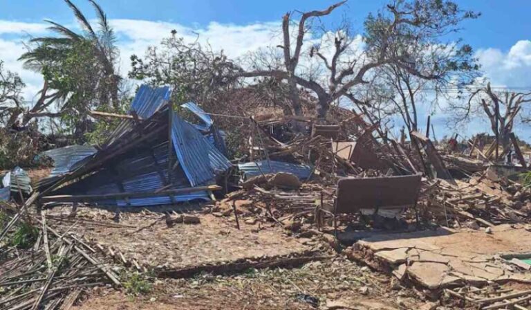 Ciclón Chido deja al menos 34 muertos en Mozambique