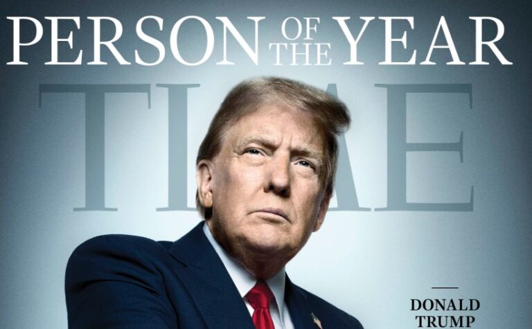 Revista «Time» nombra a Donald Trump persona del año