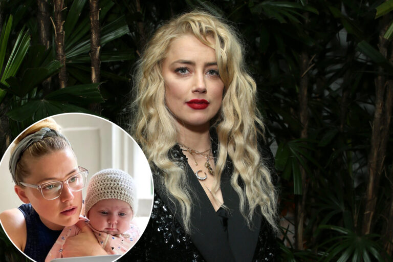 Amber Heard está embarazada por segunda vez