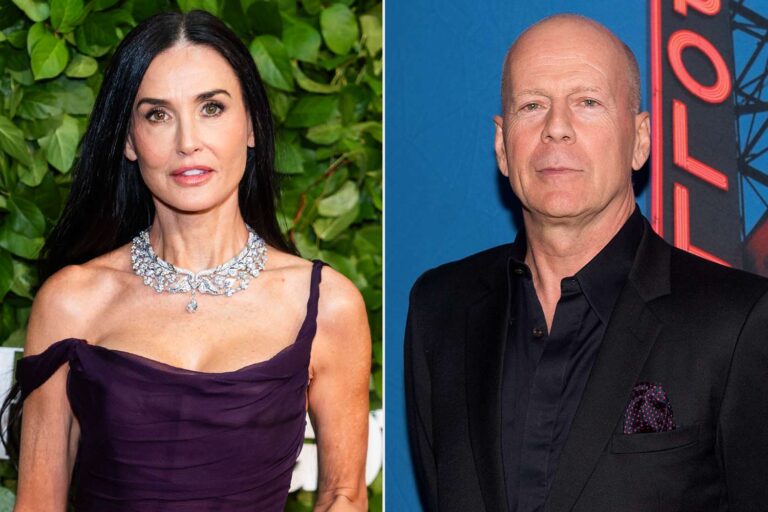 Demi Moore habló sobre el estado de salud de Bruce Willis: “No le deseo esto a nadie”