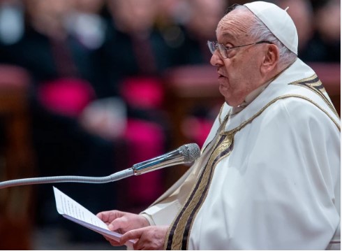 Papa Francisco pidió un «alto al fuego» en el mundo por Navidad