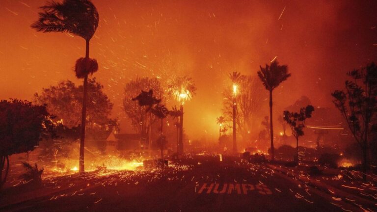 Por qué el incendio de California se propagó tan rápidamente