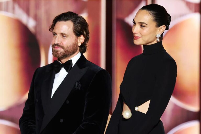 Édgar Ramírez deslumbró en la animación de los Golden Globes junto a Gal Gadot