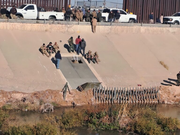 Hallan túnel clandestino en el río Bravo que conectaba entre México y EE.UU.