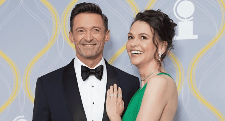 Hugh Jackman y Sutton Foster confirman noviazgo