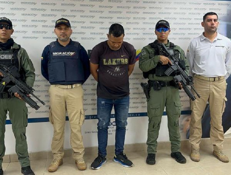 Capturan a presunto cabecilla del Tren de Aragua en Colombia